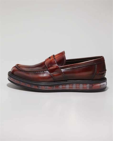 prada levitate men's shoes|prada sole loafer shoes.